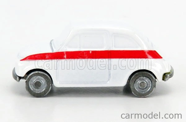 Officina-942 Fiat 500 Sport 1958 1:76 bielo-červená