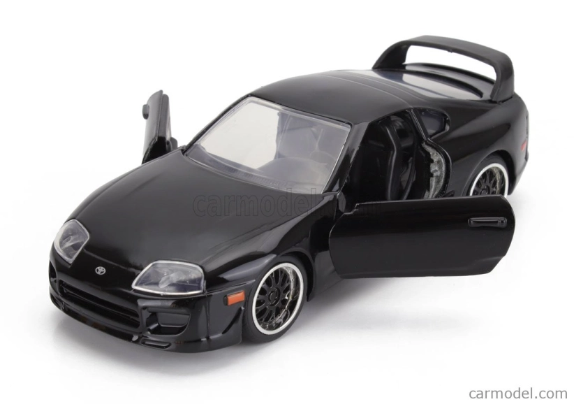Jada Toyota Brian's - Paul Walker - Brian O'conner - Supra 1995 - Fast & Furious 1:32 Black