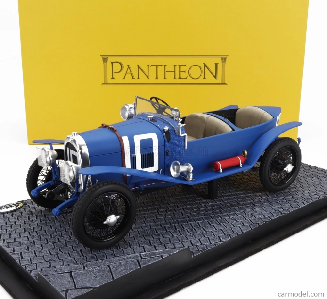Pantheon Chenard & walcker Type U3 15cv Sport 3.0l S4 Team Chenard-walcker Sa N 10 2nd 24h Le Mans 1923 Raoul Bachmann - Christian Dauvergne 1:18 Světle Modrá