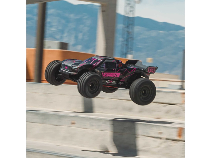RC auto Arrma Vorteks 223S BLX DSC 2WD 1:10 RTR, ružové