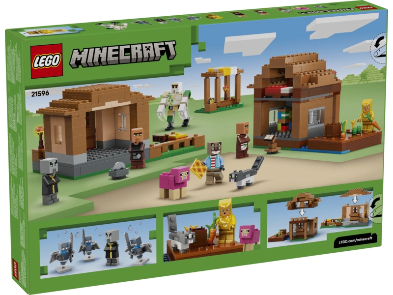 LEGO Minecraft - Útok Mága na vesnici