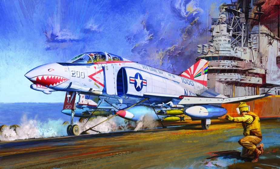 Academy McDonnell F-4B VF-111 Sundowners MCP (1:48)