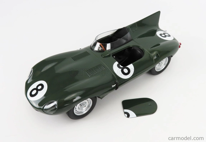 Cmr Jaguar D-type Jaguar Cars Ltd Team N 8 1:18, tmavě zelená