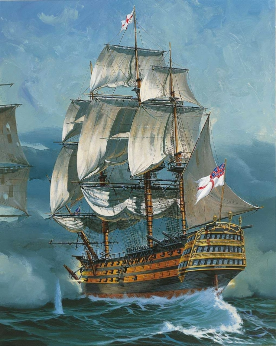 Revell bitva u Trafalgaru (1:225) giftset