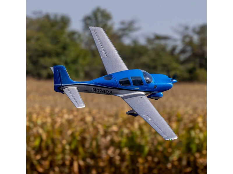 RC letadlo E-flite Cirrus SR22T 0.73m AS3X SAFE Select BNF Basic