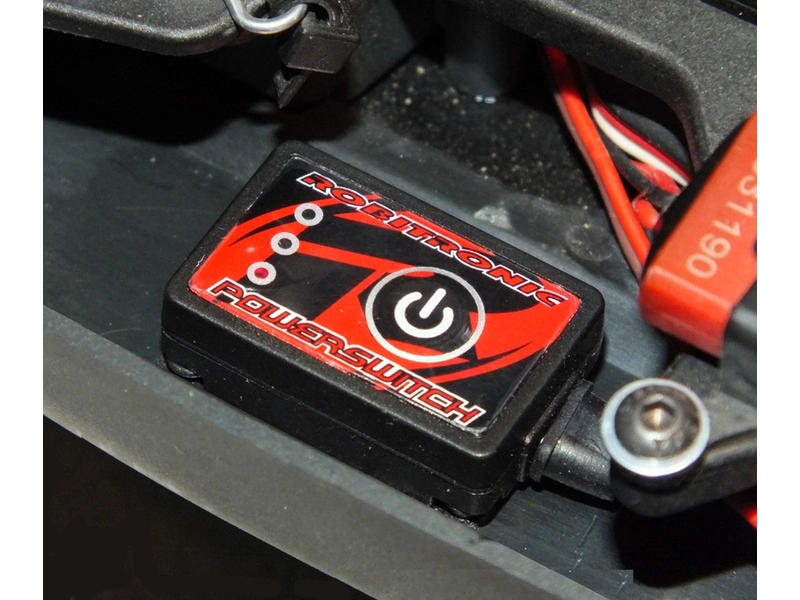 Robitronic elektronický vypínač s indikátorom batérie