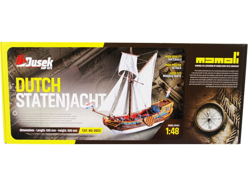 Dušek holandská štátna jachta 17. st. 1:48 kit