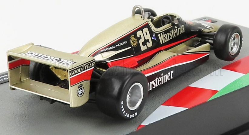 Edicola Arrows F1 A1B N 29 Season 1979 Riccardo Patrese Gold Black Red