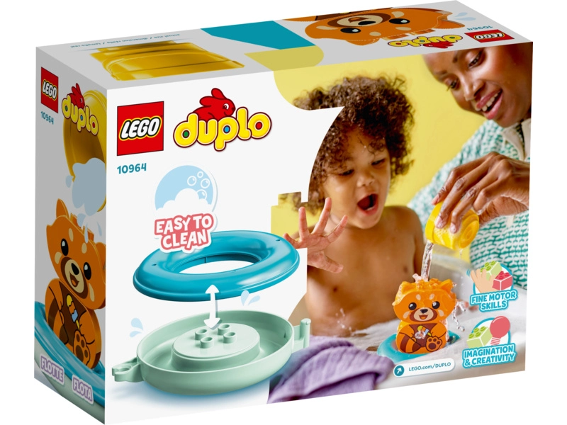 LEGO DUPLO - Zábava vo vani: Červená plávajúca panda
