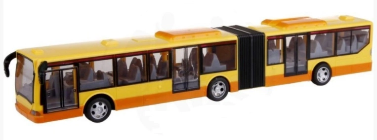 RC autobus kloubový, žlutý
