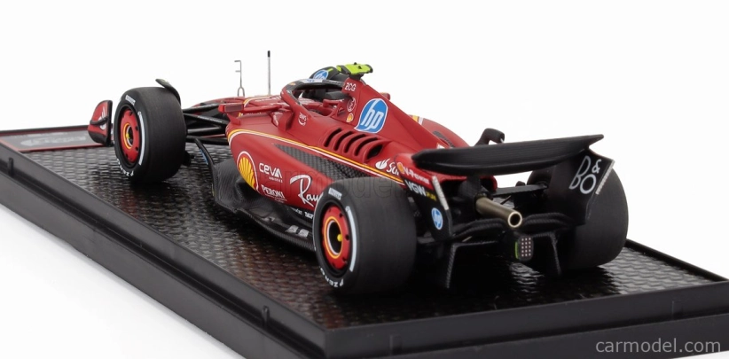 Bbr-models Ferrari F1 Sf-24 Team Scuderia Ferrari N 55 3rd Monaco Gp 2024 Carlos Sainz 1:43 Červená Biela Žltá