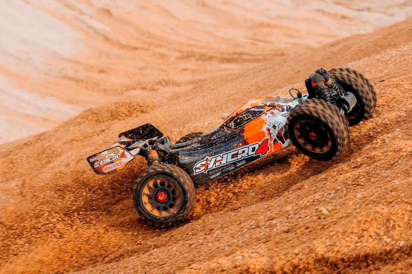 RC auto SYNCRO-4 – BUGGY 4WD 3-4S – RTR, zelená