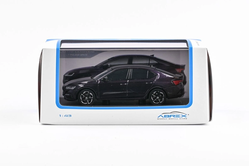 Abrex Škoda Octavia IV RS (2020) 1:43 - fialová Space metalíza