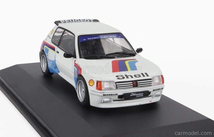 Solido Peugeot 205 Gti Dimma Rally Tribute 1992 1:43 Biela