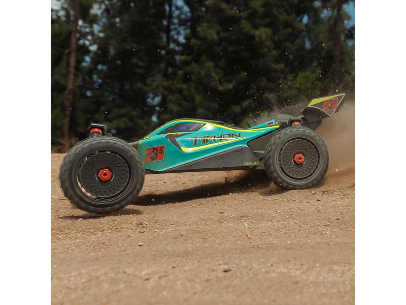 RC auto Arrma 1/8 Typhon 223S BLX 4WD RTR DSC, modrá