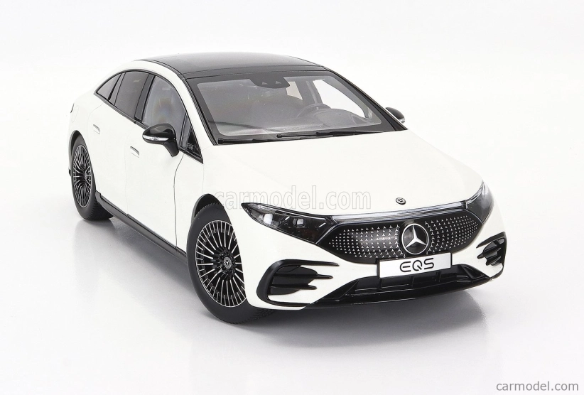 Nzg Mercedes benz Eqs (v297) 2022 1:18 Opalit Bílý Světlý
