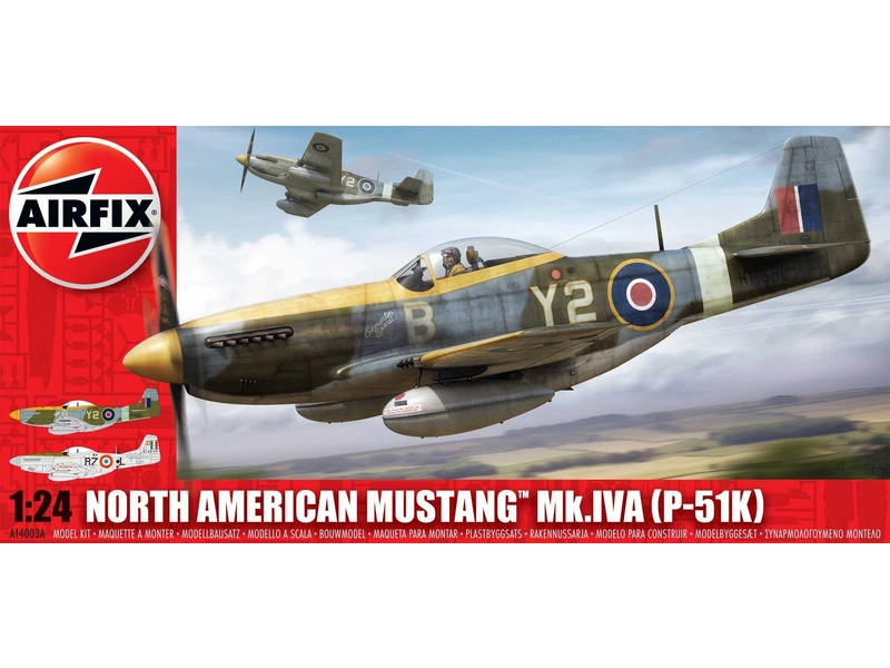 Airfix North American Aviation P-51K/RF Mustang (1:24)