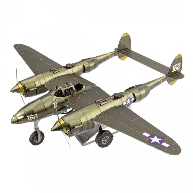 Lockheed P-38 Lightning - oceľová stavebnica