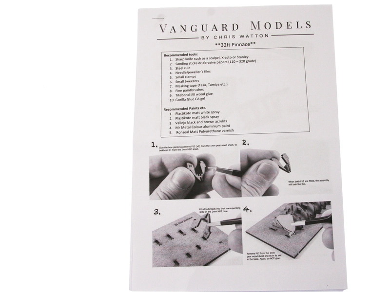 Vanguard Models Pinnace boat 32" 1:64