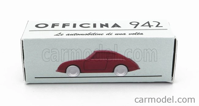 Officina-942 Fiat 500 Coupe Speciale Pininfarina 1957 1:76 Red