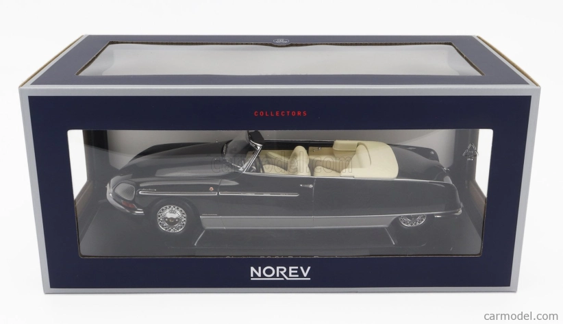 Norev Citroen Ds21 Palm Beach Cabriolet 1968 1:18 Black