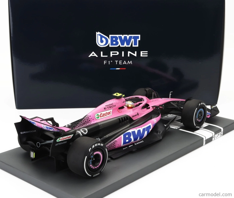 Minichamps Alpine F1 A523 Team Bwt Alpine N 10 Season 2023 Pierre Gasly 1:18 Modrá Růžová