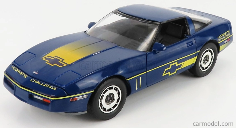 Greenlight Chevrolet Corvette C4 1988 1:18 Modrá Žlutá