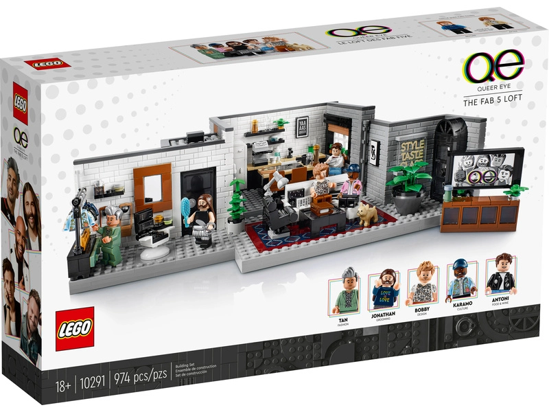 LEGO Ikony - Queer Team - Apartmán Ouzo Five