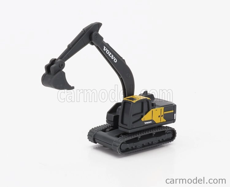 Maisto Volvo Fh16 Xl 750 Truck Pianale Trasporto Ec220e Escavatore Cingolato Excavator 1:64 čierna žltá