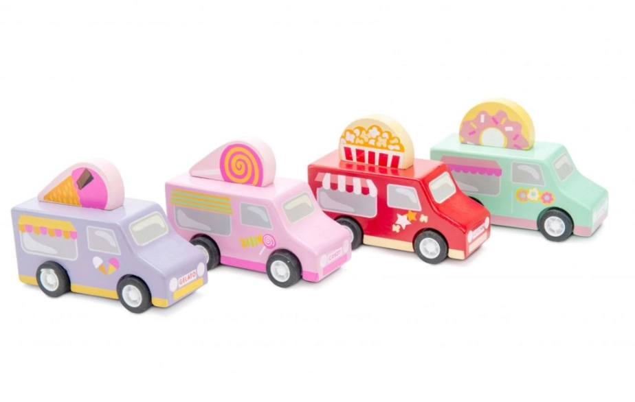 Le Toy Van Cukrárenská dodávka 1ks ružová