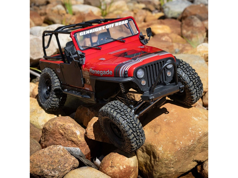 Axial SCX10 III Jeep CJ-7 1:10 4WD RTR červená