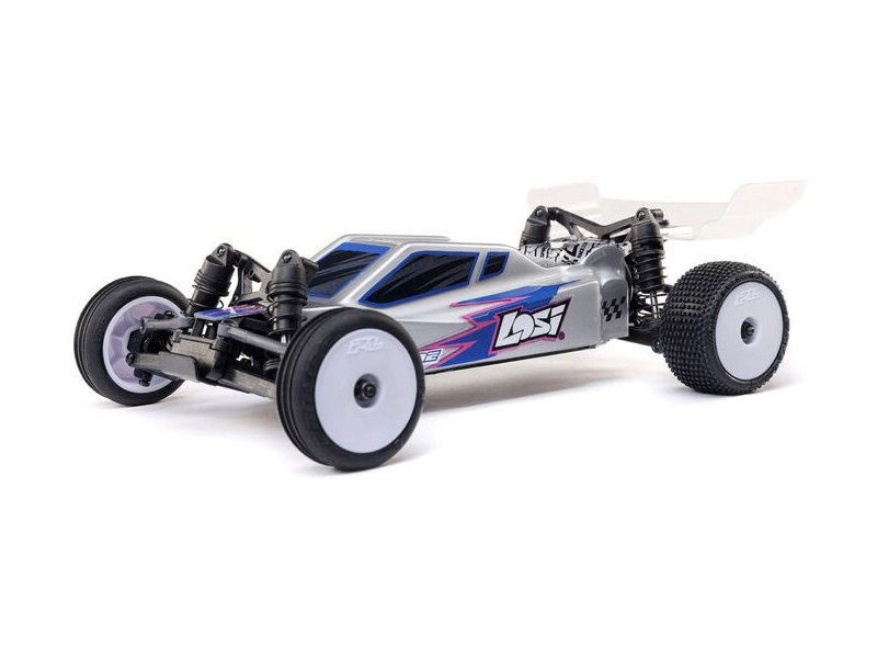 RC auto Losi Micro-B 1:24 RTR, biele