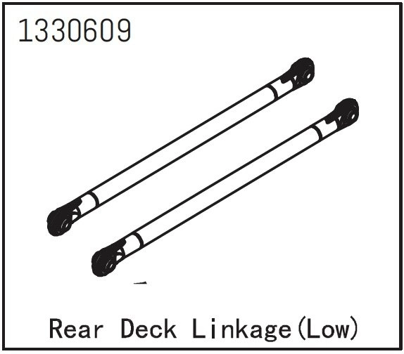 1330609 - Link Set rear/low (2) Absima Yucatan