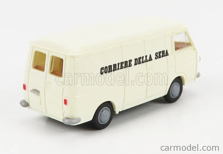 Brekina plast Fiat 238 Van Il Corriere Della Sera 1969 1:87 Bílá