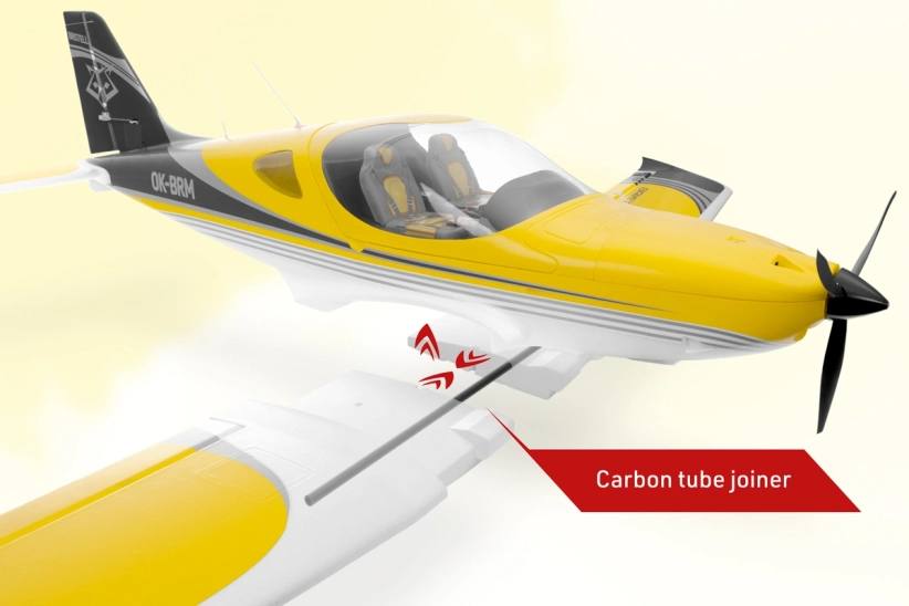 KAVAN Bristell B23 1600 mm ARF – biela