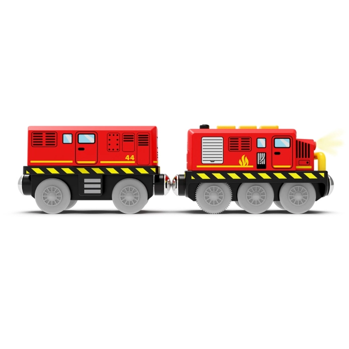 2Kids Toys Elektrický posunovací vlak červený