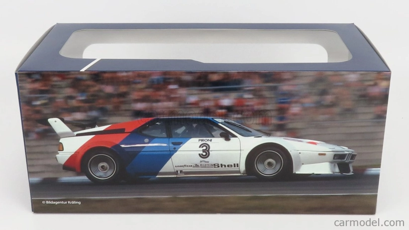 Werk83 BMW M1 Procar Team Bmw Motorsport N 3 Procar Series Hockenheim 1979 D.pironi 1:18 Bílá Červená Modrá