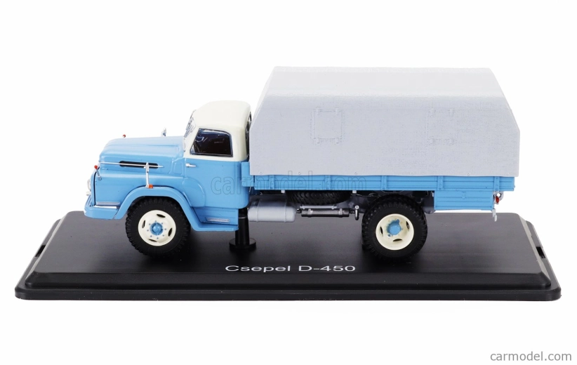 Premium classixxs Csepel D445 Truck Telonato 2-assi 1963 1:43 Light Blue Grey