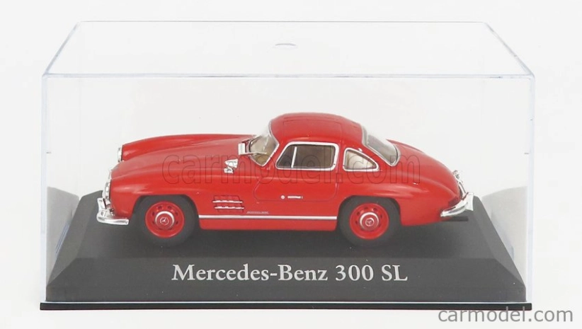 Edicola Mercedes Benz 300sl Coupe 1954 - Con Vetrina - S vitrínou 1:43 červená