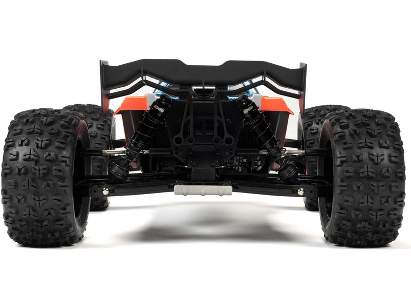 RC auto Arrma Kraton 6S V6 BLX 1:8 4WD RTR, modrá/oranžová