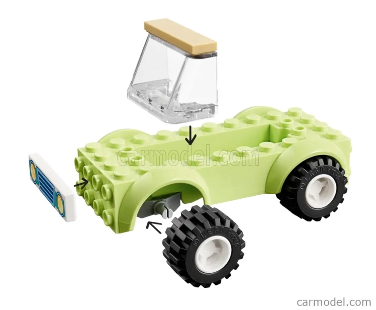 Lego Automobile Lego Friends - Camping Holiday - Auto s karavanem