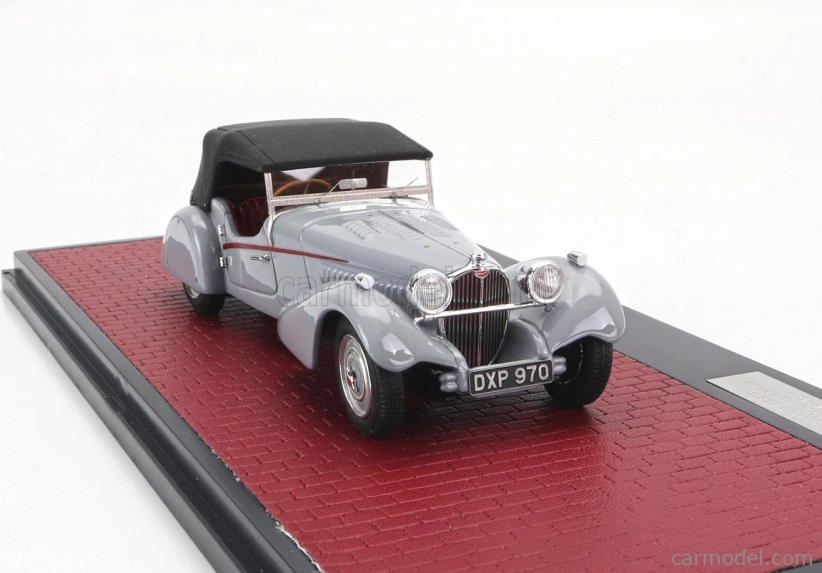 Matrix modely v mierke 1:43 Bugatti T57sc Roadster Vanden Plas Closed 1938
