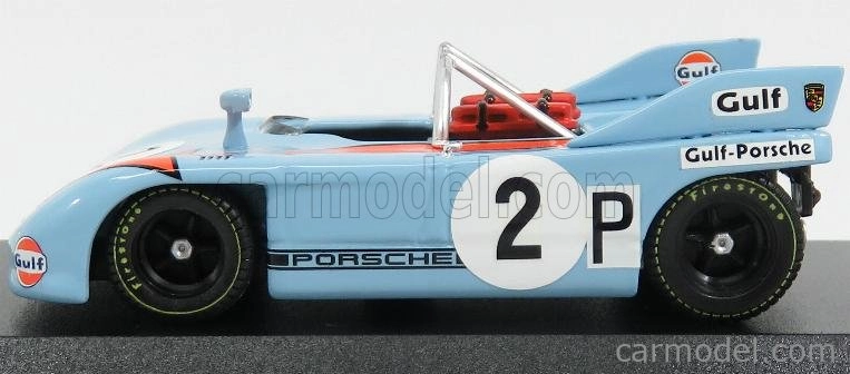 Najlepší model Porsche 908/03 N 2 1000km Nurburgring 1971 Bell - Siffert 1:43 Light Blue
