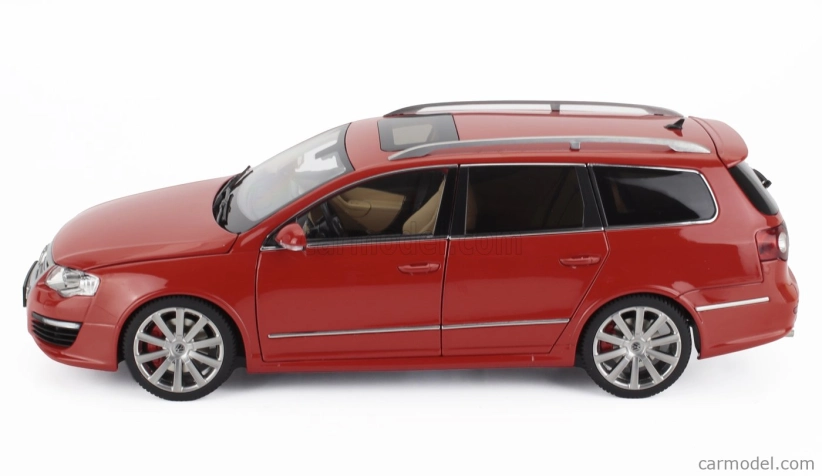 Nzg Volkswagen Passat Variant R36 V6 Sw Station Wagon 2010 1:18 Rosso Tornado - Červená