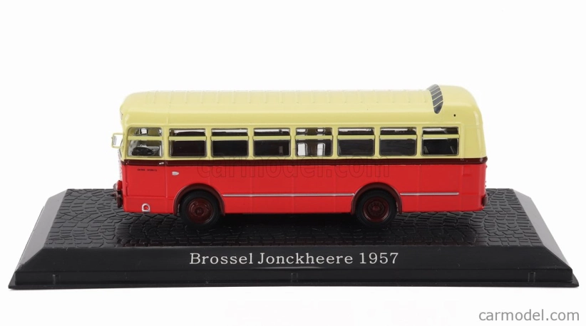 Edicola Brossel Jonckheere Autobus 1957 - Damage Display Box 1:72 Oranžový Krém