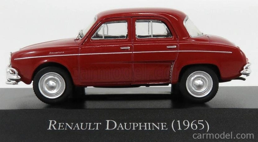 Edicola Renault Dauphine 1965 1:43 Červená
