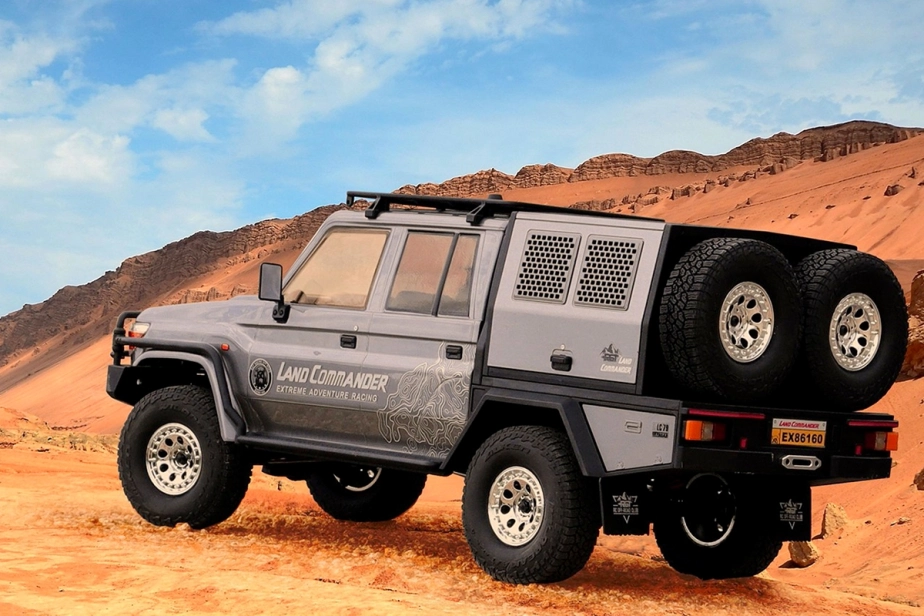LAND COMMANDER 1/10 sada 2,4GHz, Šedá
