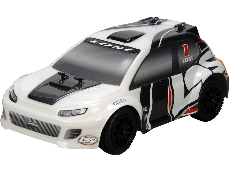 RC auto Losi Micro-Rally Car 1:24 4WD, šedý/bílý