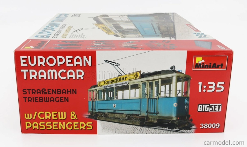 Miniart Tram European Tramcar 1:35 /