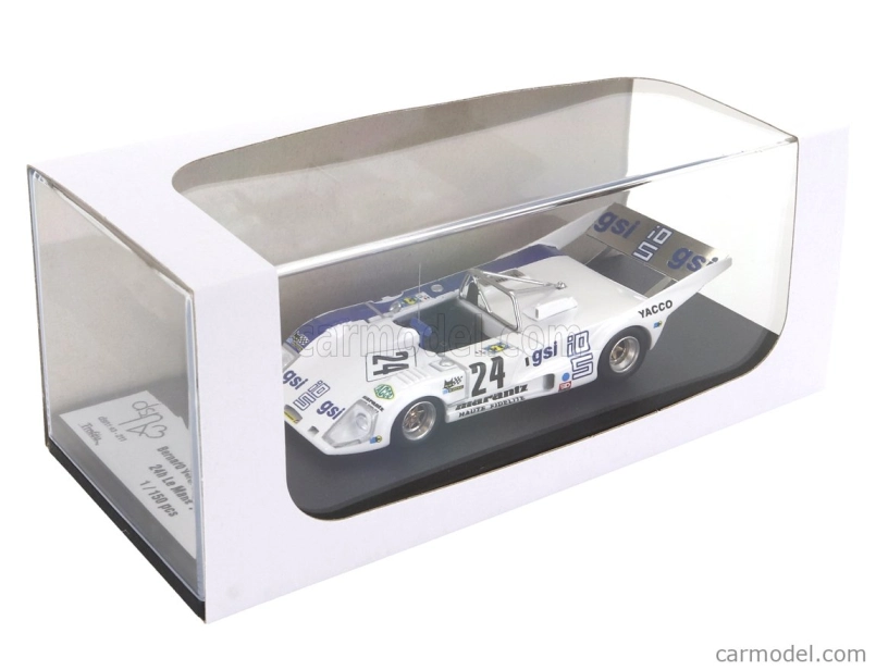 Trofeu Lola T298 N 24 24h Le Mans 1980 Bernard Verdiere - Marc Sourd 1:43 Biela